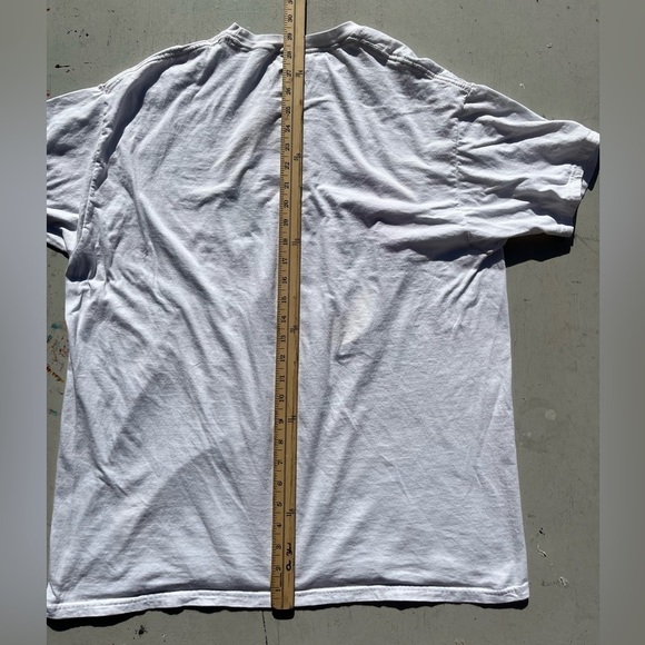 Men's Taco Bell T-Shirt White Spell Logo 2XL Uniform Street Retro Border Classic - Picture 10 of 10